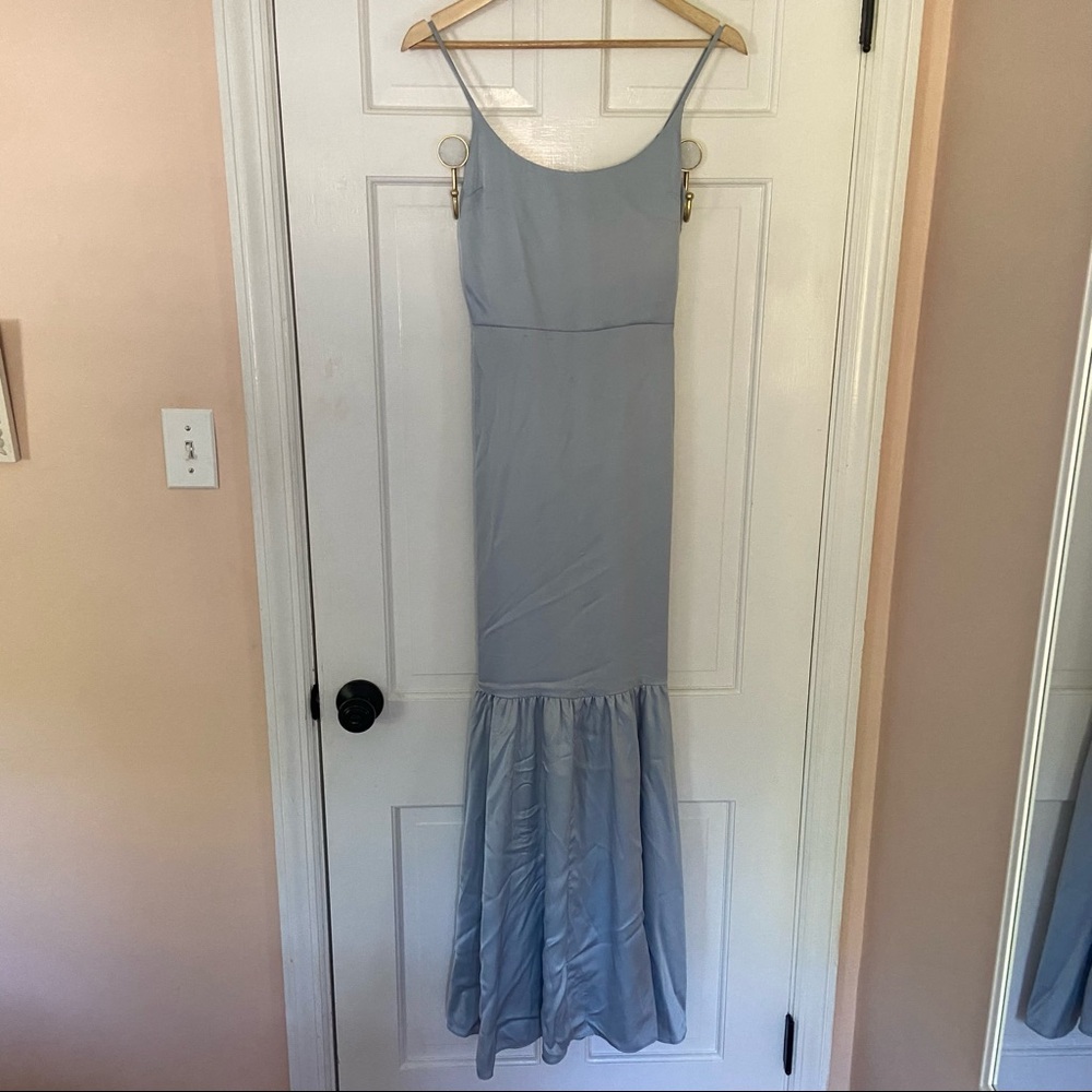 Reformation Light Blue Maxi Dress - Picture 6 of 10